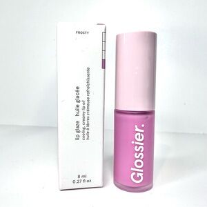 Glossier Lip Glaze Cooling Creamy Lip Oil Frosty